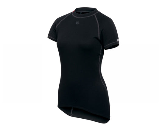 Pearl Izumi Thermal Short Sleeve Base Layer - Womens - Black Black Small 
