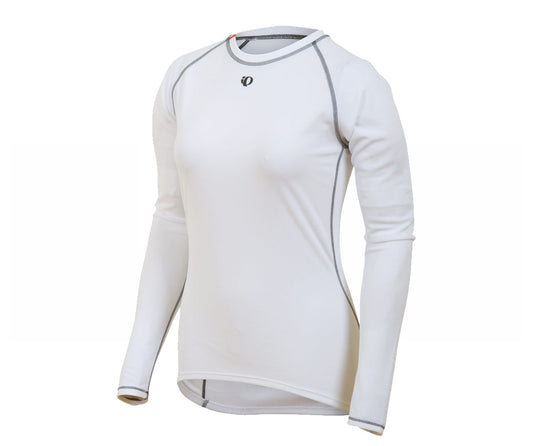 Pearl Izumi Transfer Long Sleeve Base Layer - Womens - White White Large 