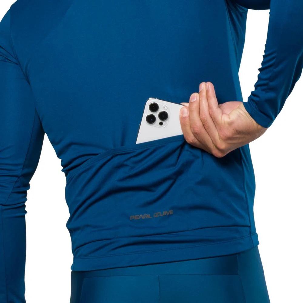 Pearl Izumi Attack Long Sleeve Road Jersey - Twilight