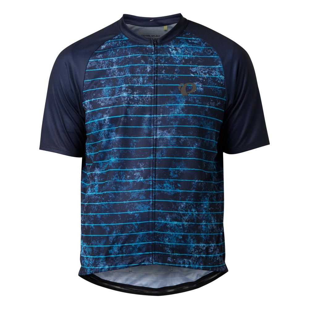 Pearl Izumi Classic Cycling Jersey - Blue Buzz-Dark Navy Diffuse