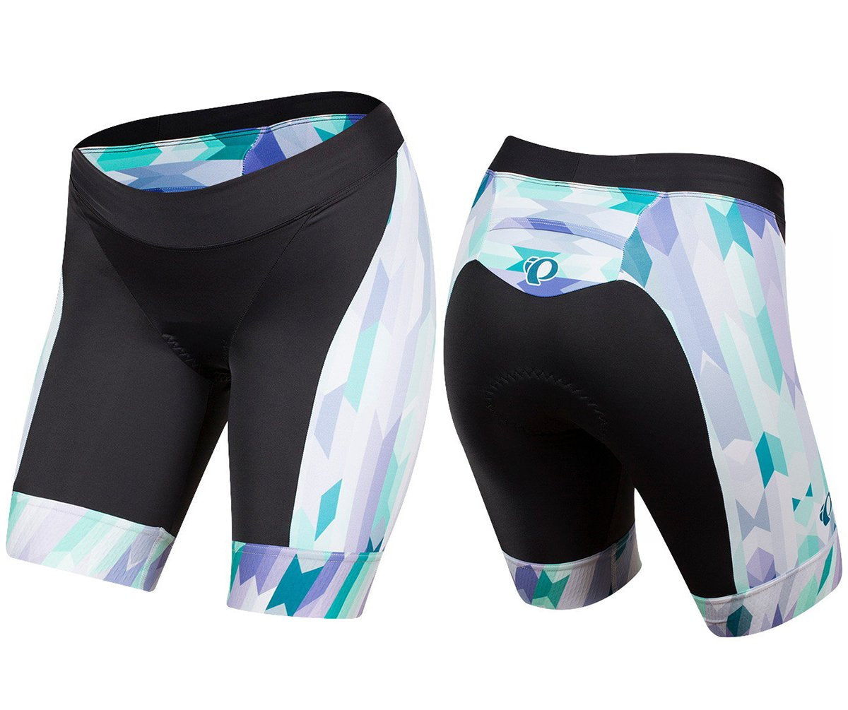 Pearl Izumi Elite Graphic Tri Short - Womens - Lavender-Breeze Quartz Lavender - Breeze Quartz X-Large 