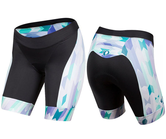 Pearl Izumi Elite Graphic Tri Short - Womens - Lavender-Breeze Quartz Lavender - Breeze Quartz X-Large 