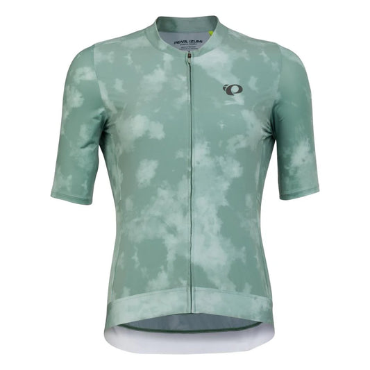 Pearl Izumi Expedition Short Sleeve Road Jersey - Womens - Green Bay Spectral