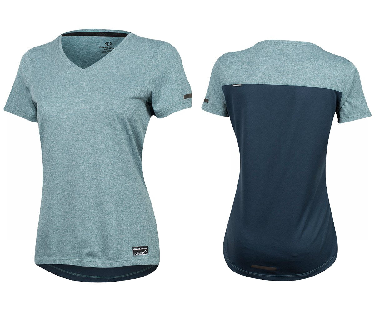Pearl Izumi Performance Tee Shirt - Womens - Arctic-Midnight Navy Arctic - Midnight Navy X-Small 