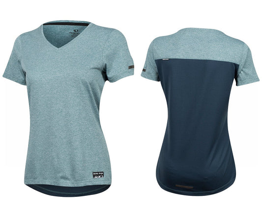 Pearl Izumi Performance Tee Shirt - Womens - Arctic-Midnight Navy Arctic - Midnight Navy X-Small 