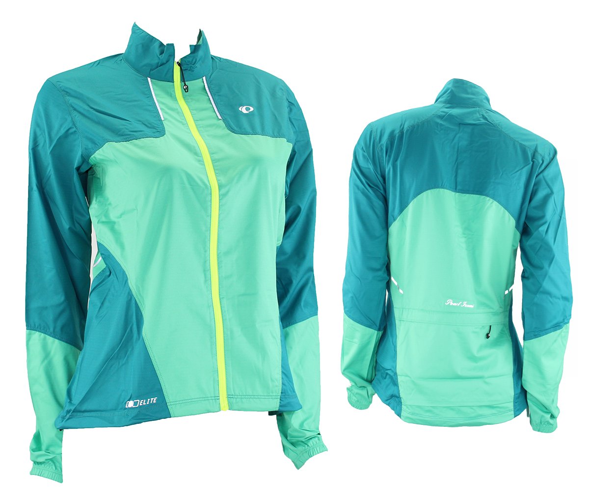 Pearl Izumi Elite Barrier Cycling Jacket - Womens - Gumdrop-Emerald Gumdrop - Emerald Medium 