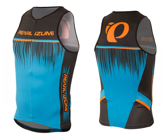 Pearl Izumi Elite InRCool Ltd Tri Singlet - Bel Air Blue Rush Bel Air Blue Rush 2X-Large 