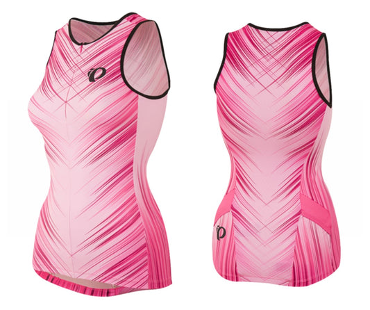 Pearl Izumi Elite InRCool Ltd Tri Singlet - Womens - Crystalize Screaming Pink Crystalize Screaming Pink Large 