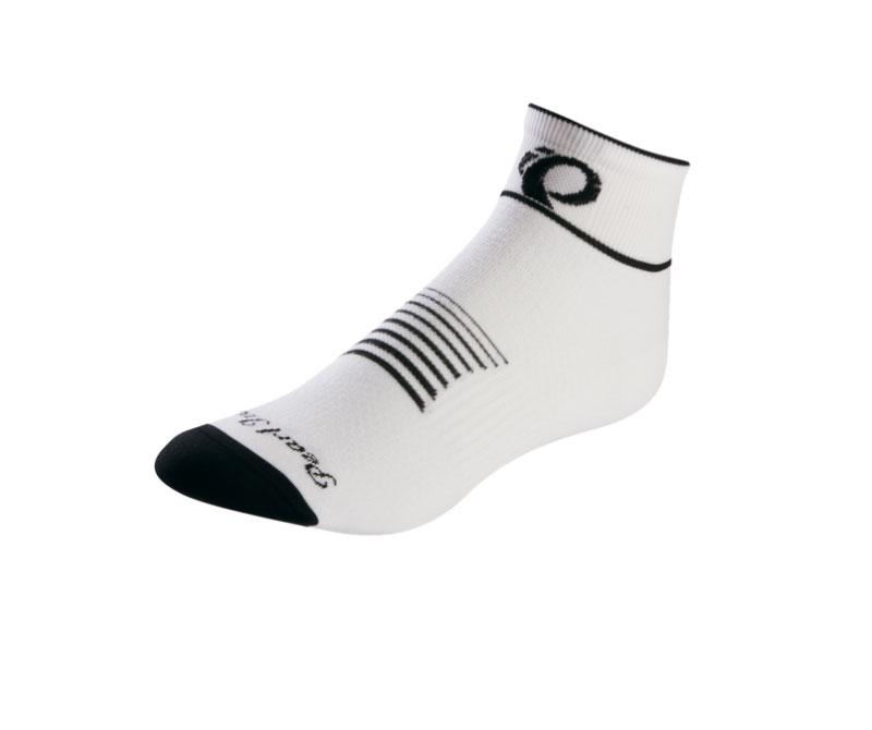 Pearl Izumi Elite Low Cuff Sock - Womens - White - 2019 White Large - Fits 41-44 