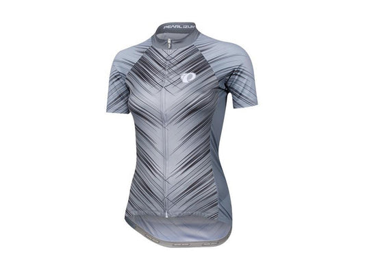 Pearl Izumi Elite Pursuit Ltd Short Sleeve Road Jersey - Womens - Crystalize Smoked Pearl Crystalize Smoked Pearl Large 