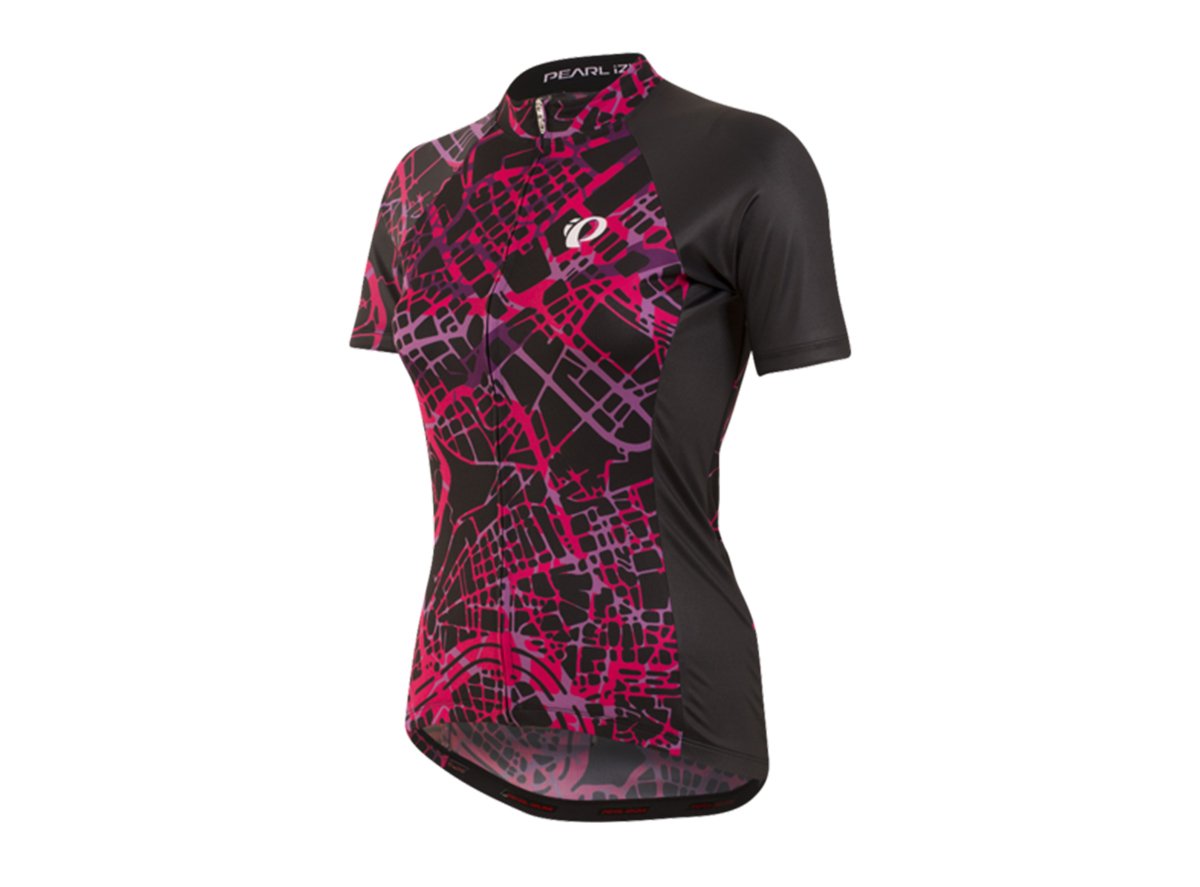 Pearl Izumi Elite Pursuit Ltd Short Sleeve Road Jersey - Womens - MAP MAP Large 