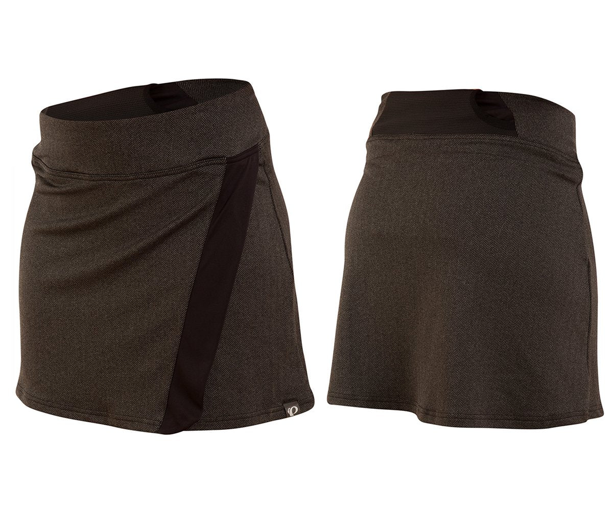 Pearl Izumi Select Escape Cycling Skirt - Womens - Black-Black Herringbone Black - Black Herringbone X-Small 