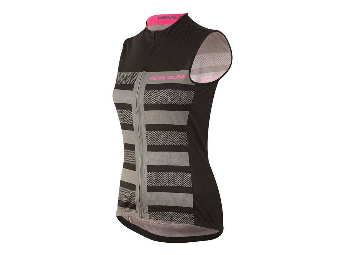 Pearl Izumi Select Escape Ltd Sleeveless Faze Jersey - Womens - Focus Black Focus Black Large 
