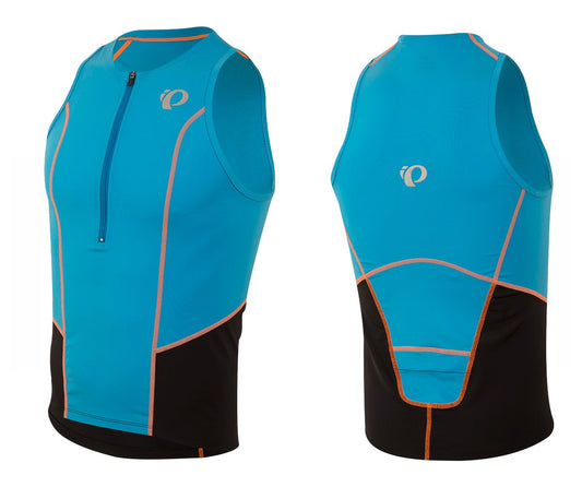 Pearl Izumi Select Pursuit Tri Singlet - Bel Air Blue-Black Bel Air Blue - Black 2X-Large 