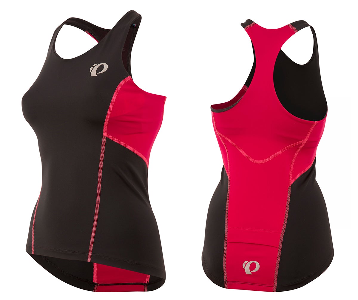 Pearl Izumi Select Pursuit Tri Tank - Womens - Black-Cerise Black - Cerise X-Small 