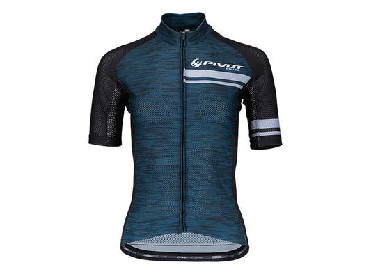 Pivot Desert Classic Race Short Sleeve MTB Jersey - Womens - Blue Blue Small 