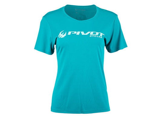 Pivot Phoenix Tech Tee - Womens - Turquoise Turquoise Small 
