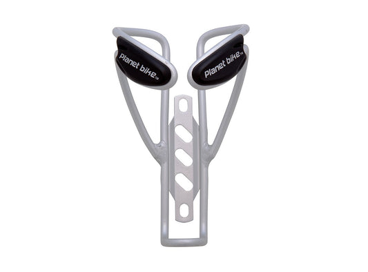 Planet Bike Button Water Bottle Cage - Silver Silver  