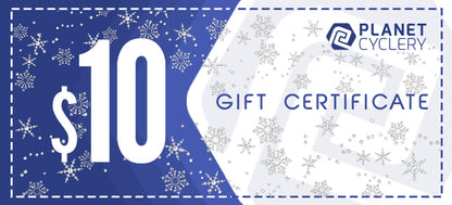 Planet Cyclery E-Gift Certificate