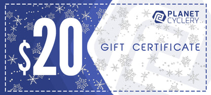 Planet Cyclery E-Gift Certificate