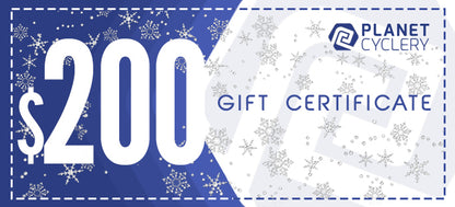 Planet Cyclery E-Gift Certificate
