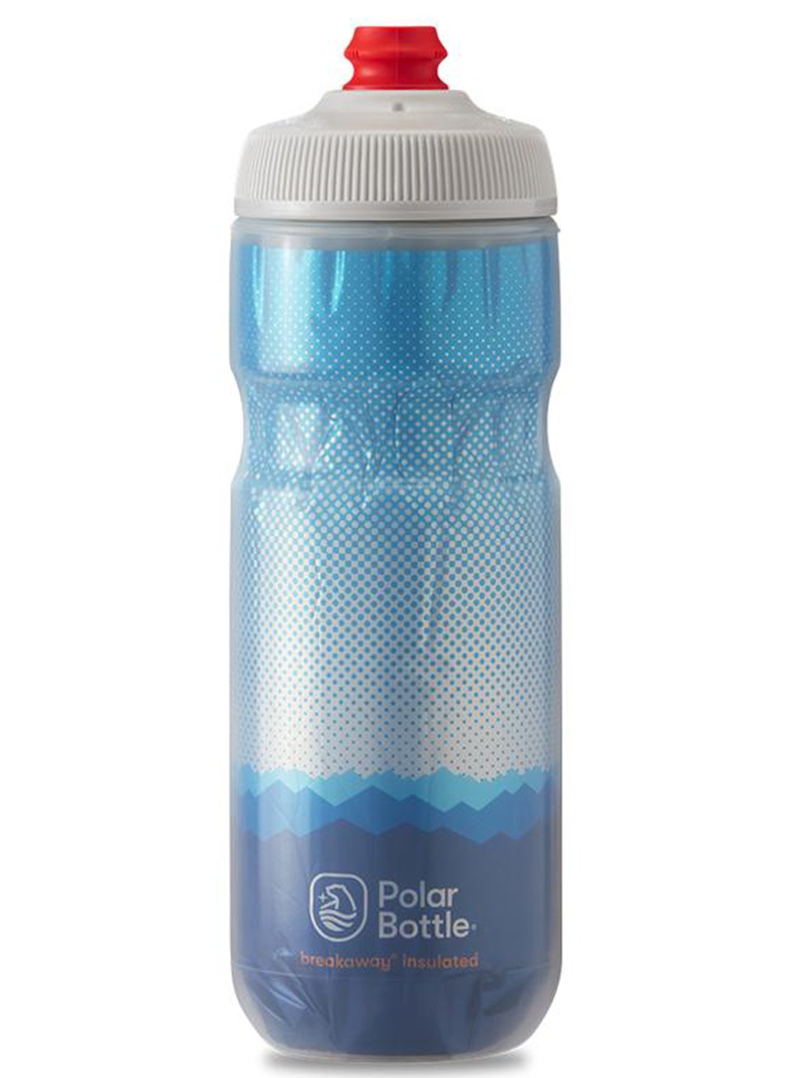 Polar Bottle Breakaway Ridge Insulated Water Bottle - 20oz - Cobalt Blue-Silver Cobalt Blue - Silver  