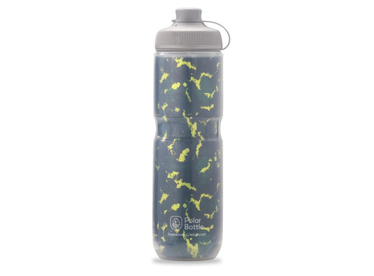 Polar Bottles Breakaway® Muck Insulated Shatter Water Bottle - 24oz - Forest-Lightning Forest - Lightning  