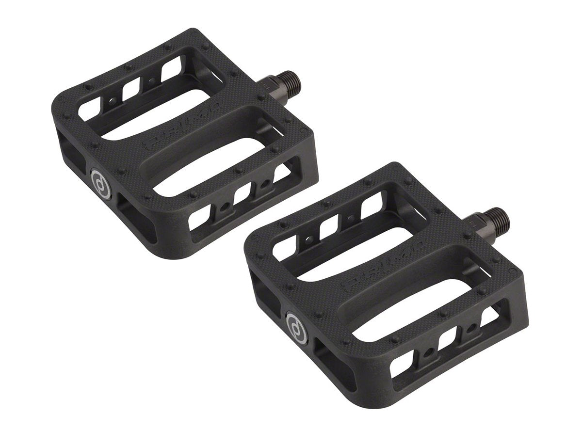 Primo Super Tenderizer PC Flat Pedals - Black Black 9/16" 