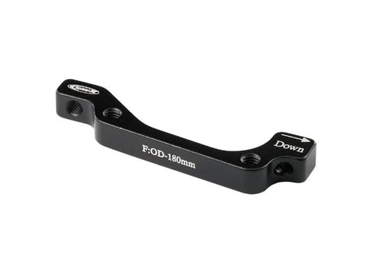 RAVX Disc Brake Mount Adapter Black Post to IS - F180