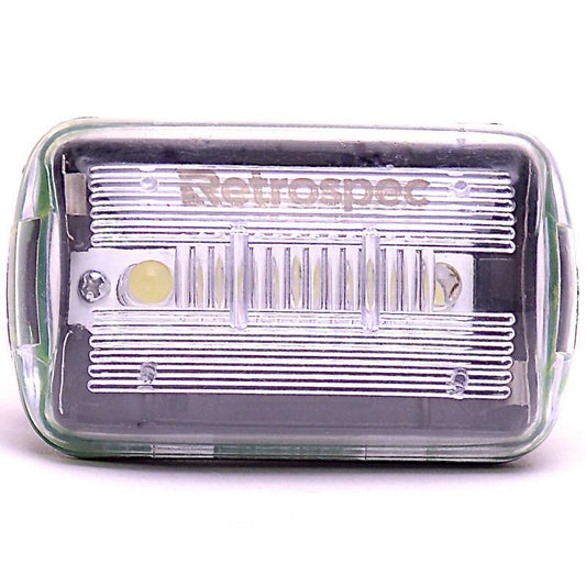 Retrospec Bub-5 LED Front Light Clear  