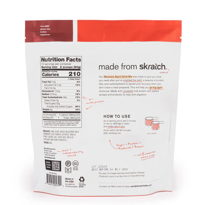 Skratch Labs Sport Recovery Drink Mix - Strawberry & Cream