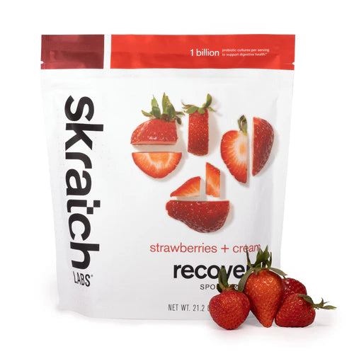 Skratch Labs Sport Recovery Drink Mix - Strawberry & Cream