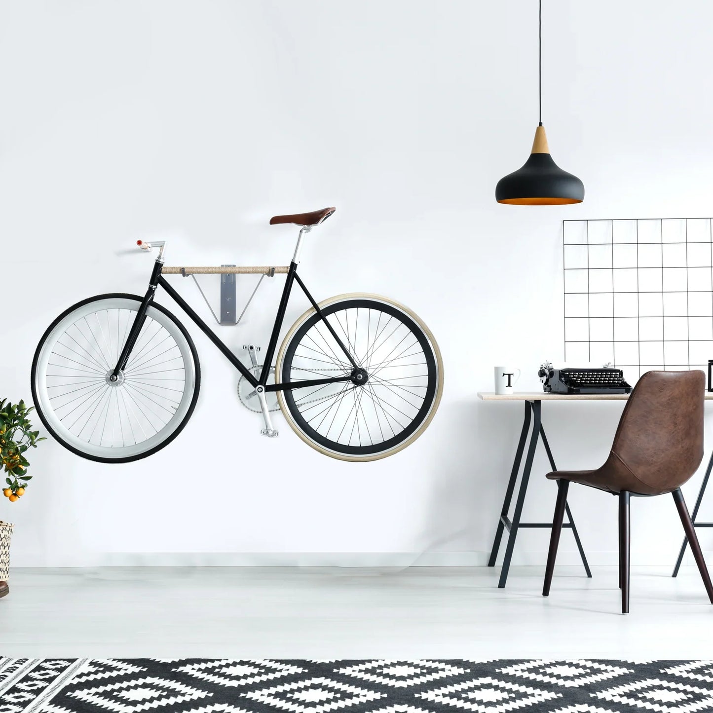 Delta Wall Mount Rack With Shelf