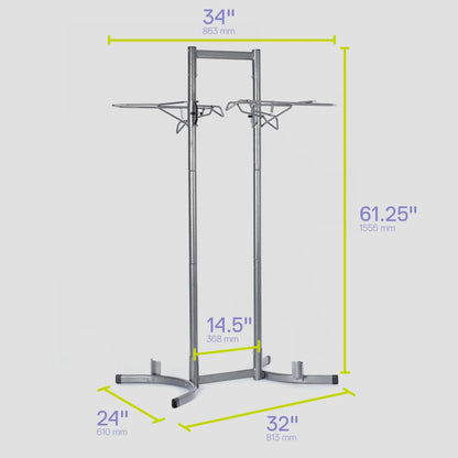 Delta Heavy Duty 2 Bike Upright Stand