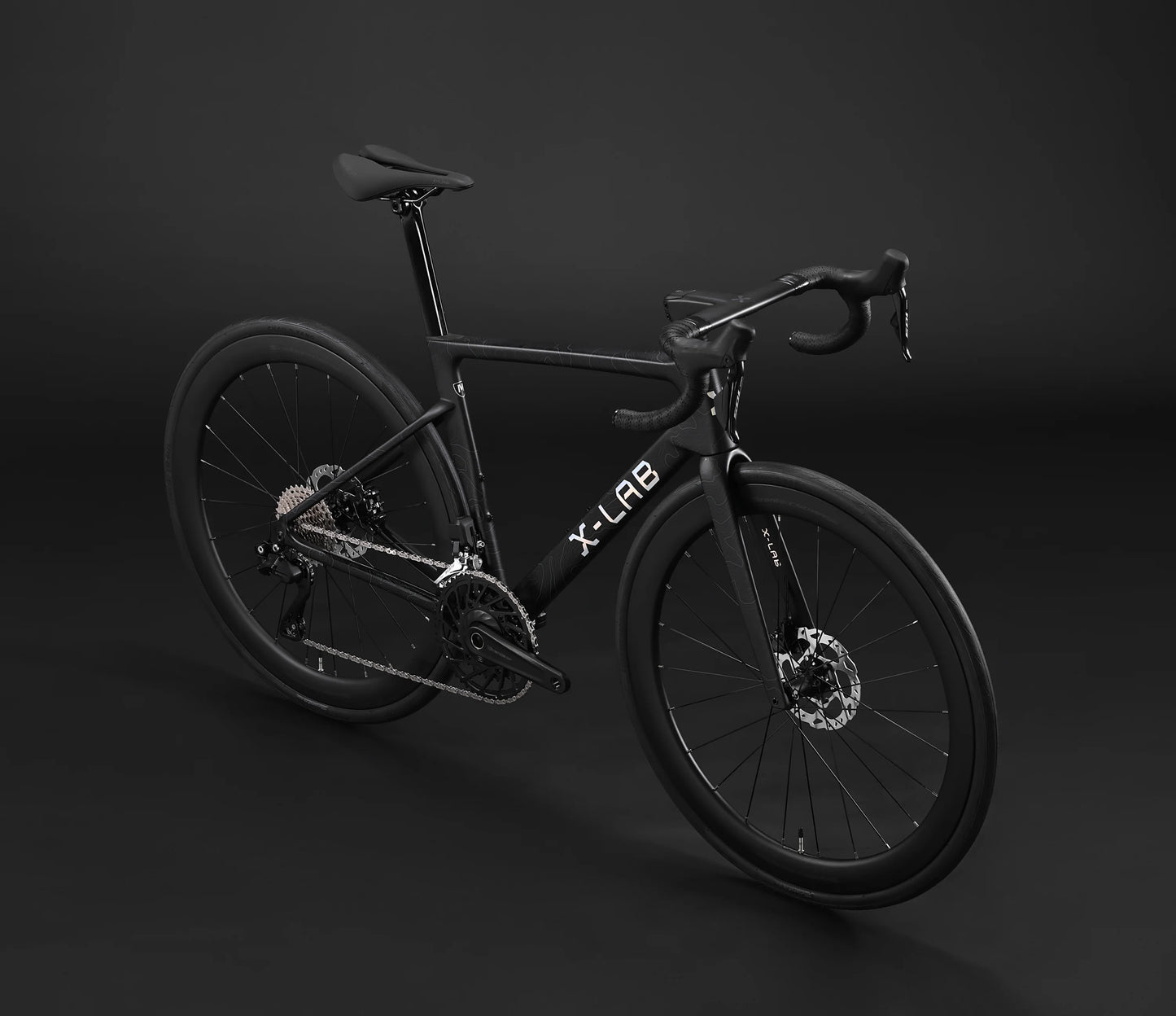 X-Lab RS7 Di2 700c - Singularity Black
