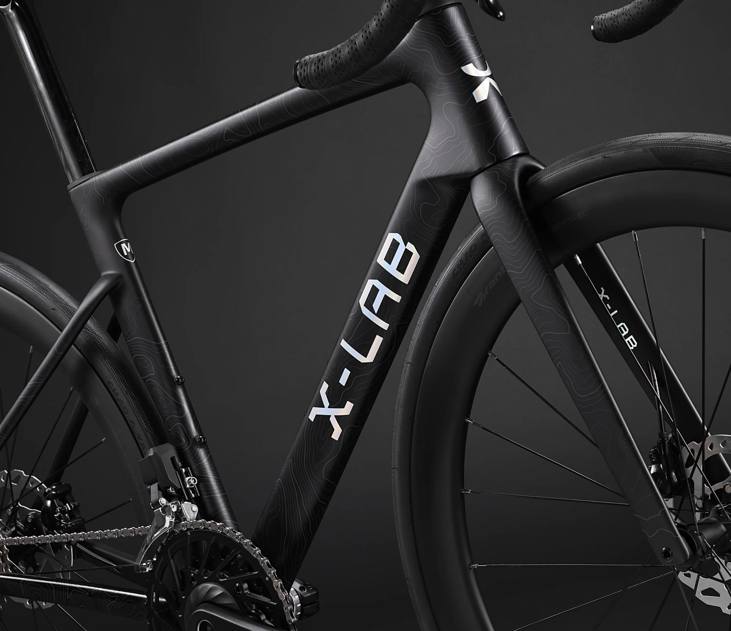 X-Lab RS7 Di2 700c - Singularity Black