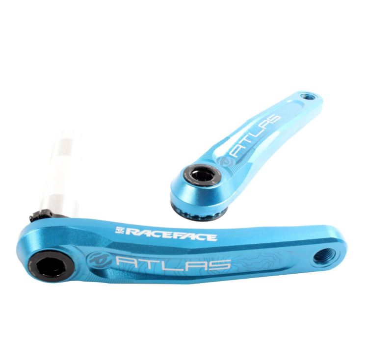 Race Face Atlas DM 83mm Crank Arms - Blue Blue 165mm 