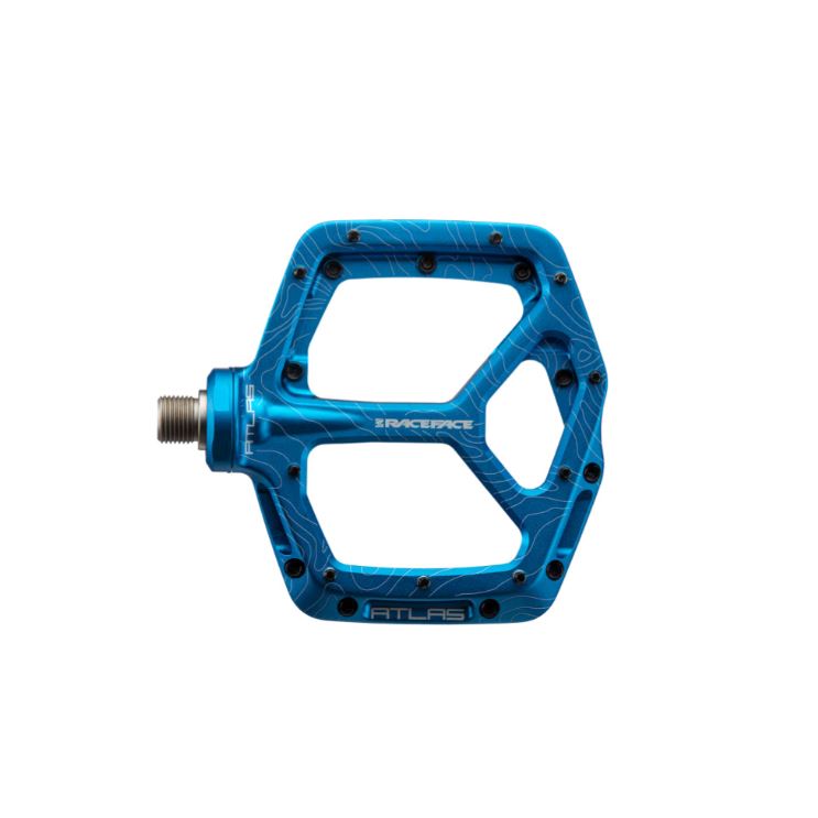 Race Face Atlas Flat Pedals - Blue