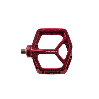 Race Face Atlas Flat Pedals - Red