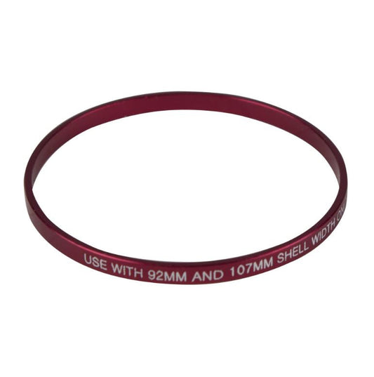 Race Face Cinch Bottom Bracket Sleeve Spacer - BB92 Red  