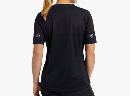 Race Face Indy Short Sleeve MTB Jersey - Womens - Black - 2022