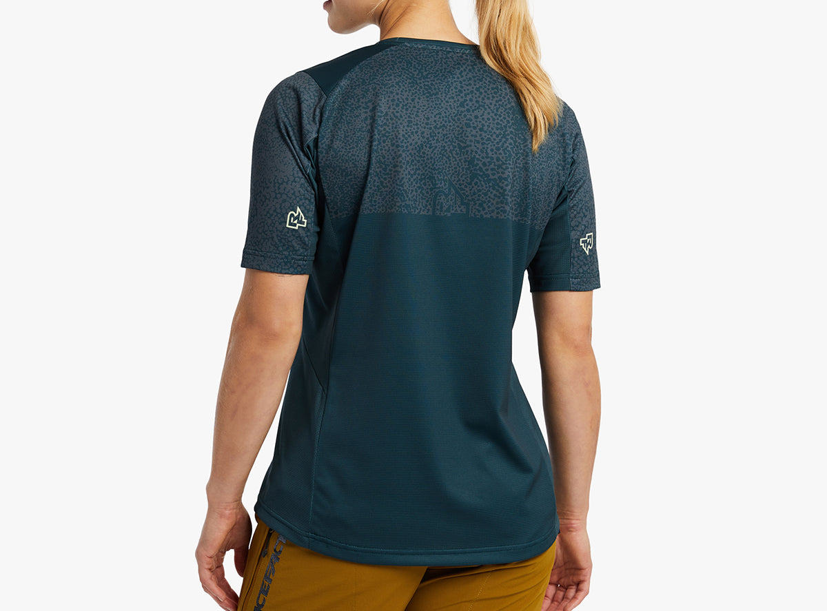Race Face Indy Short Sleeve MTB Jersey - Womens - Pine