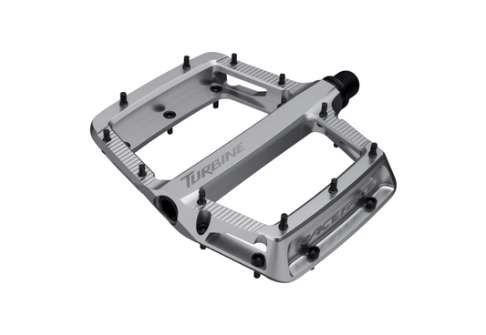 Race Face Turbine Flat Pedal - Silver