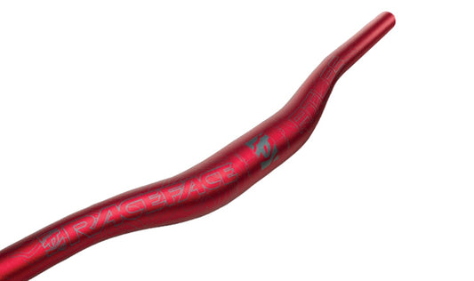 Race Face Atlas 35 Riser Handlebar - Red - 2019 Red 820mm - 35.0mm - 20mm 