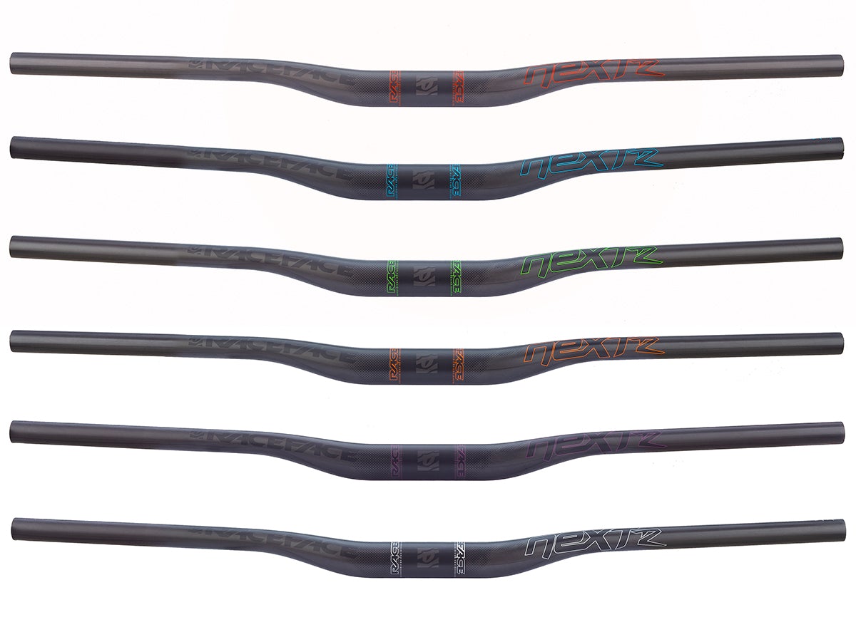 Race Face Next R 35 Riser Handlebar - Carbon-Orange Carbon - Orange 800mm - 35.0mm - 20mm 
