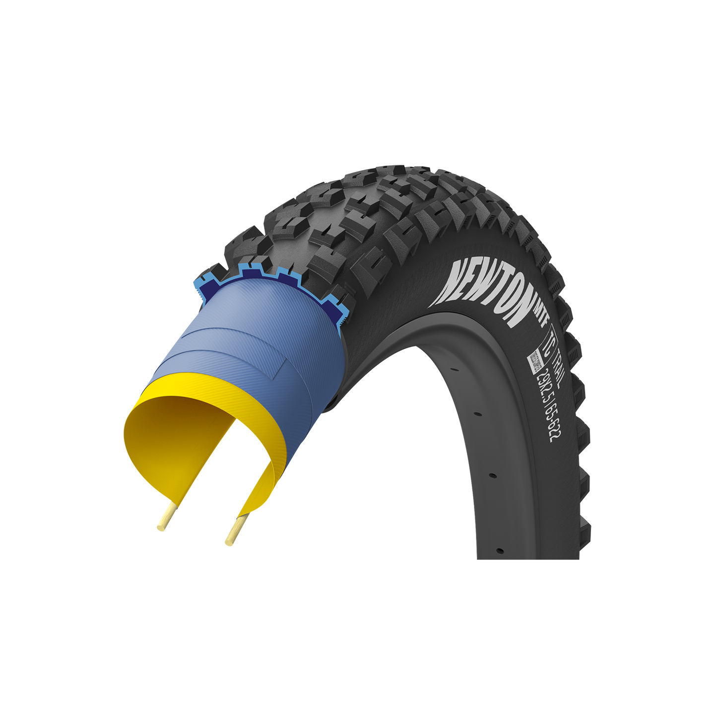 Goodyear Newton MTF Trail 27.5" Folding MTB Tire - Front