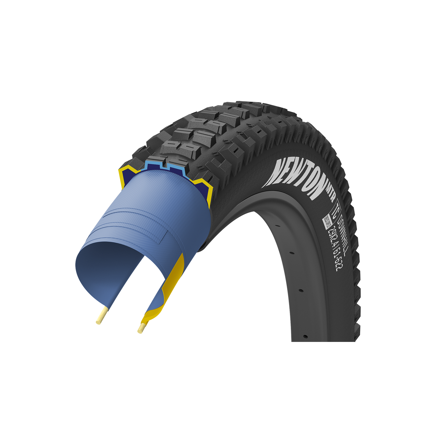 Goodyear Newton MTR Downhill 27.5" Folding MTB Tire - Rear