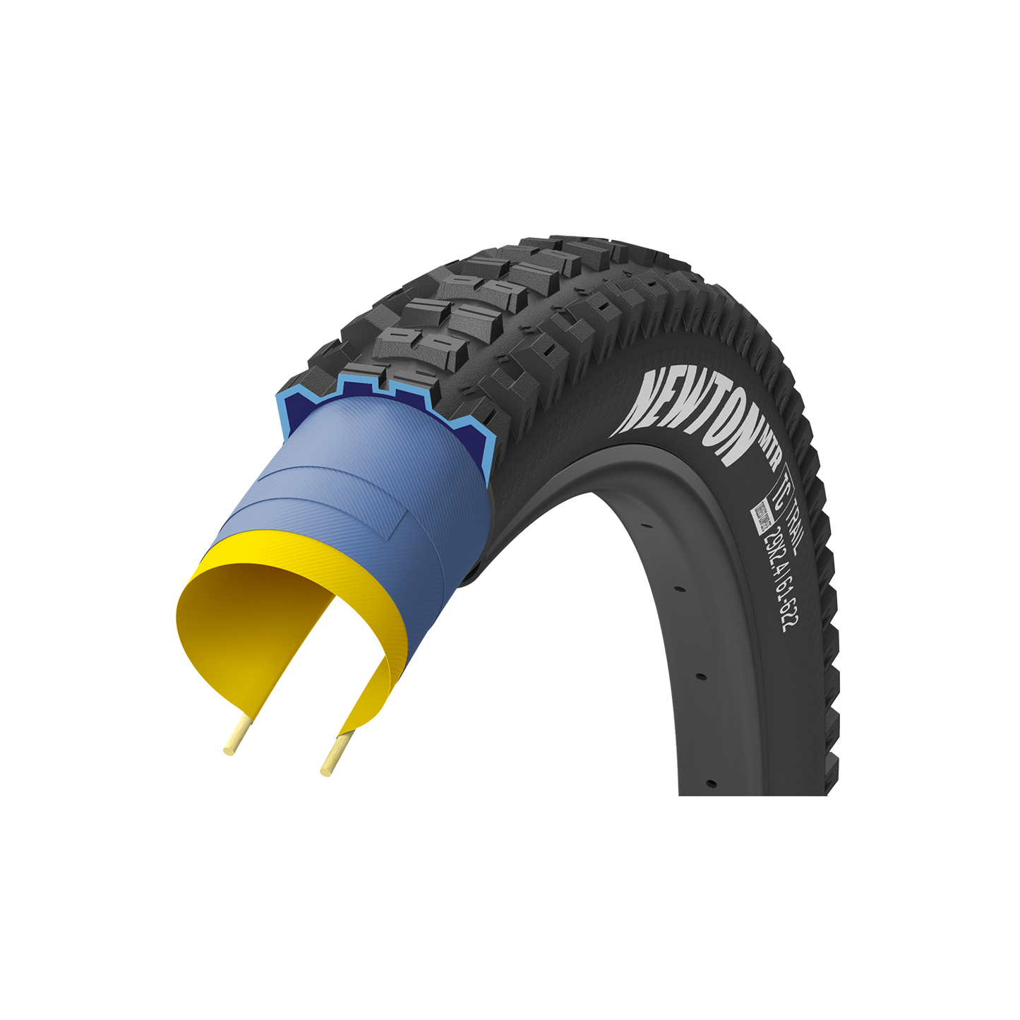 Goodyear Newton MTR Trail 29" Folding MTB Tire - Rear