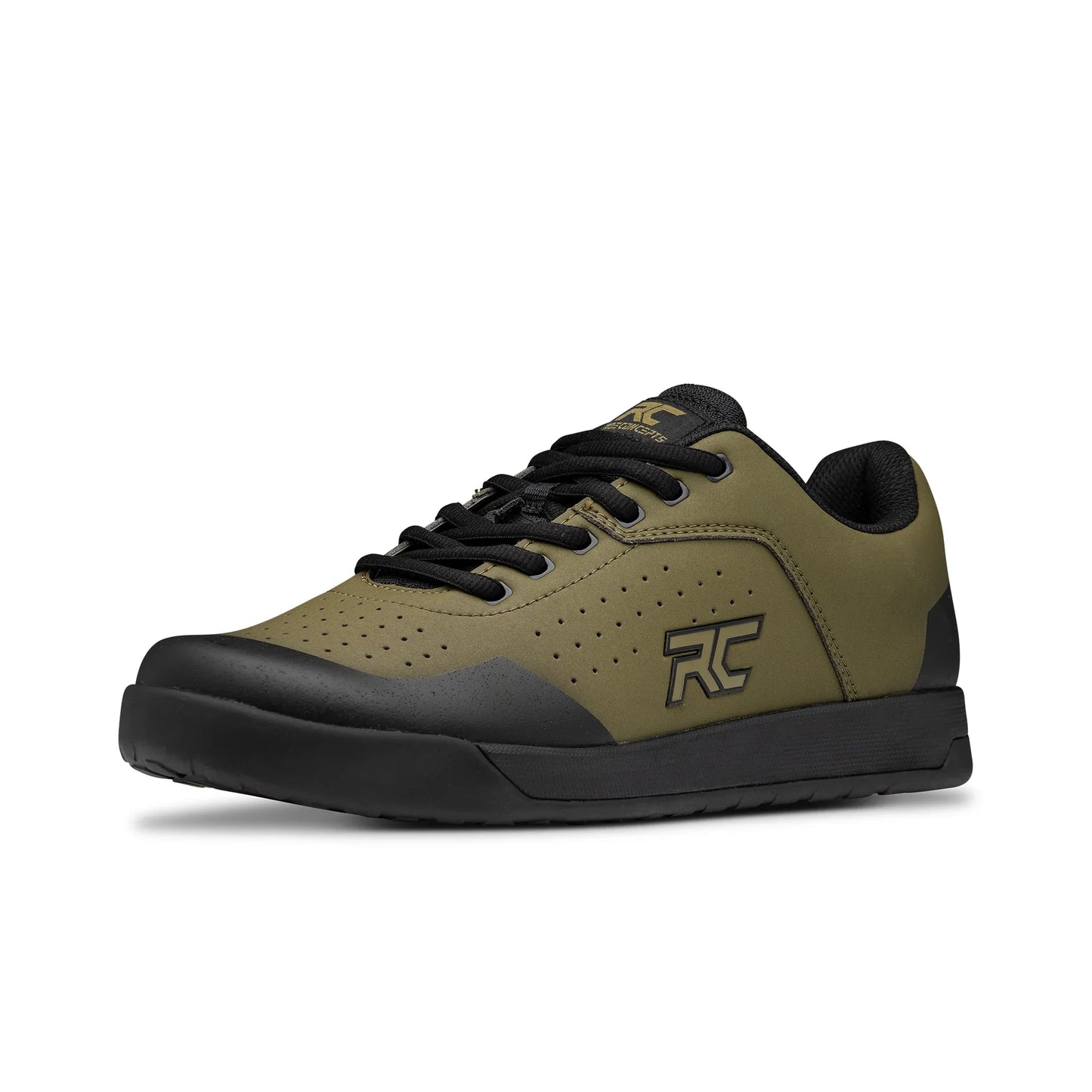Ride Concepts Hellion Flat Pedal MTB Shoe - Olive-Black