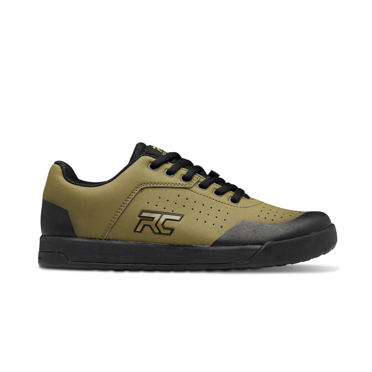 Ride Concepts Hellion Flat Pedal MTB Shoe - Olive-Black